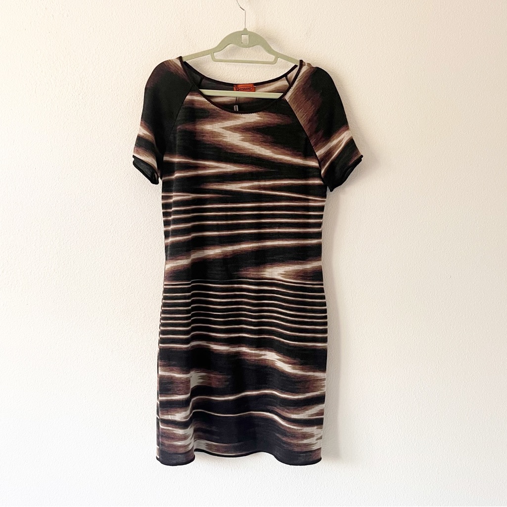 Missoni Tie-Dye Print Mini Dress W/ Tags